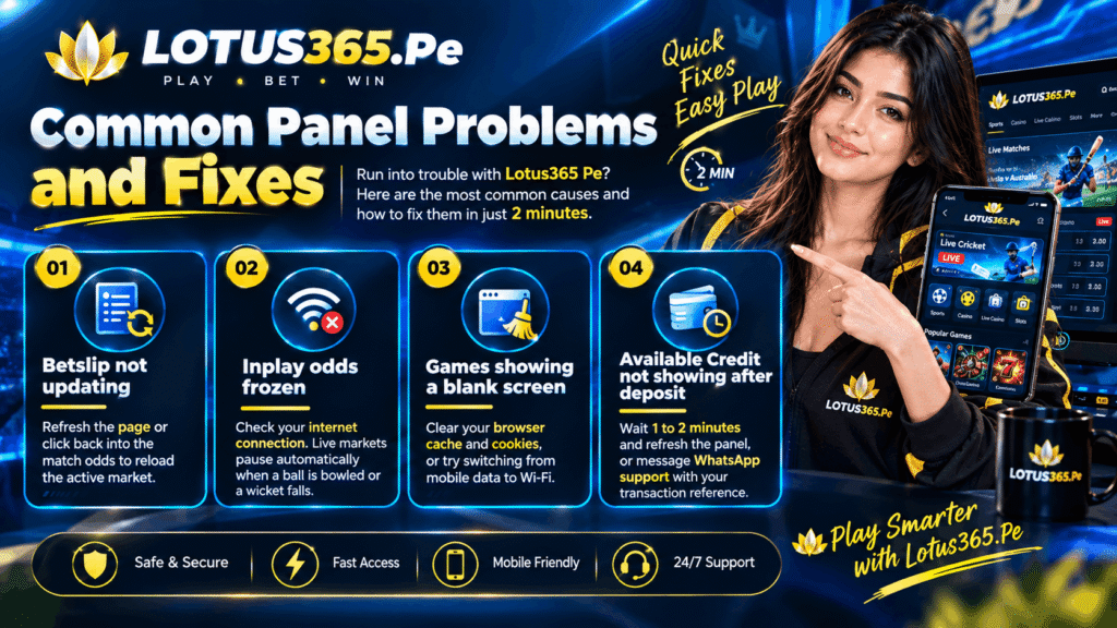 Common Panel Problems and Fixes