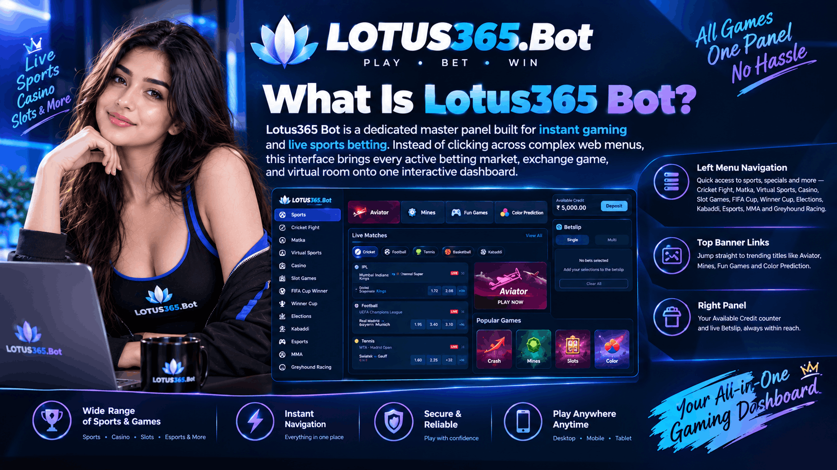 What Is Lotus365 Bot