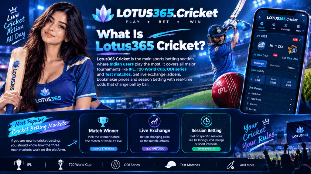 What Is Lotus365 Cricket