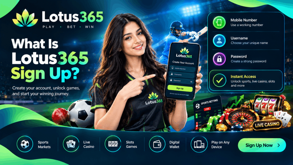 What Is Lotus365 Sign Up