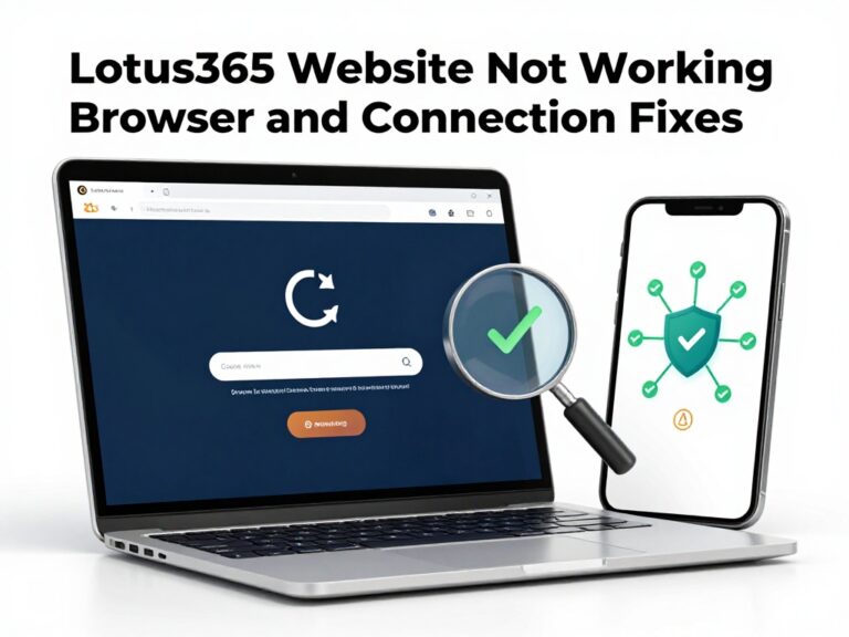 Lotus365 Website Not Working Browser and Connection Fixes