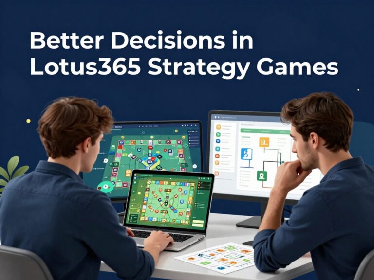 Better Decisions in Lotus365 Strategy Games